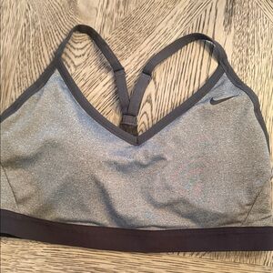 Nike Women's Charcoal Sports Bra